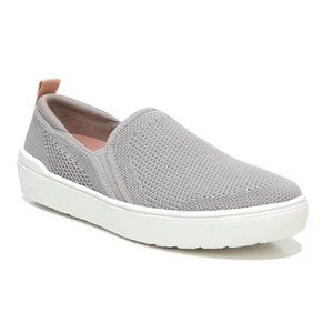 Dr. Scholl's Delight Knit Women's Slip-on Sneakers Grey 9.5